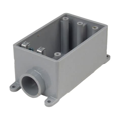 1 1/2 deep plastic electrical box|single gang weatherproof electrical box.